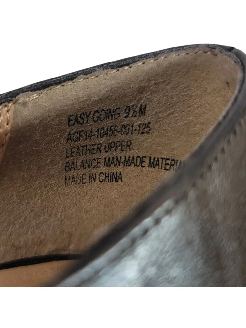 Andrew Geller Women Easy Going Slip On Shoes Loafer Brown 9.5 Leather Dress READ